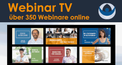 Überblick Webinar-TV